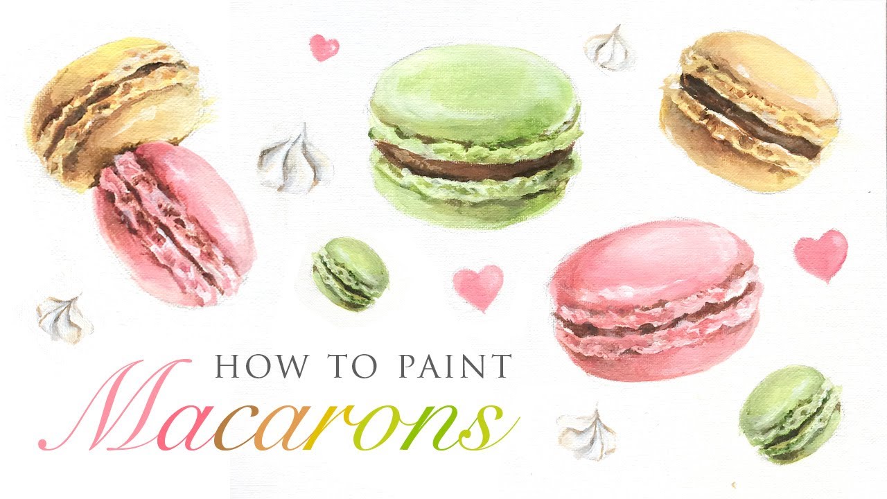 1280x720 How To Paint Macarons