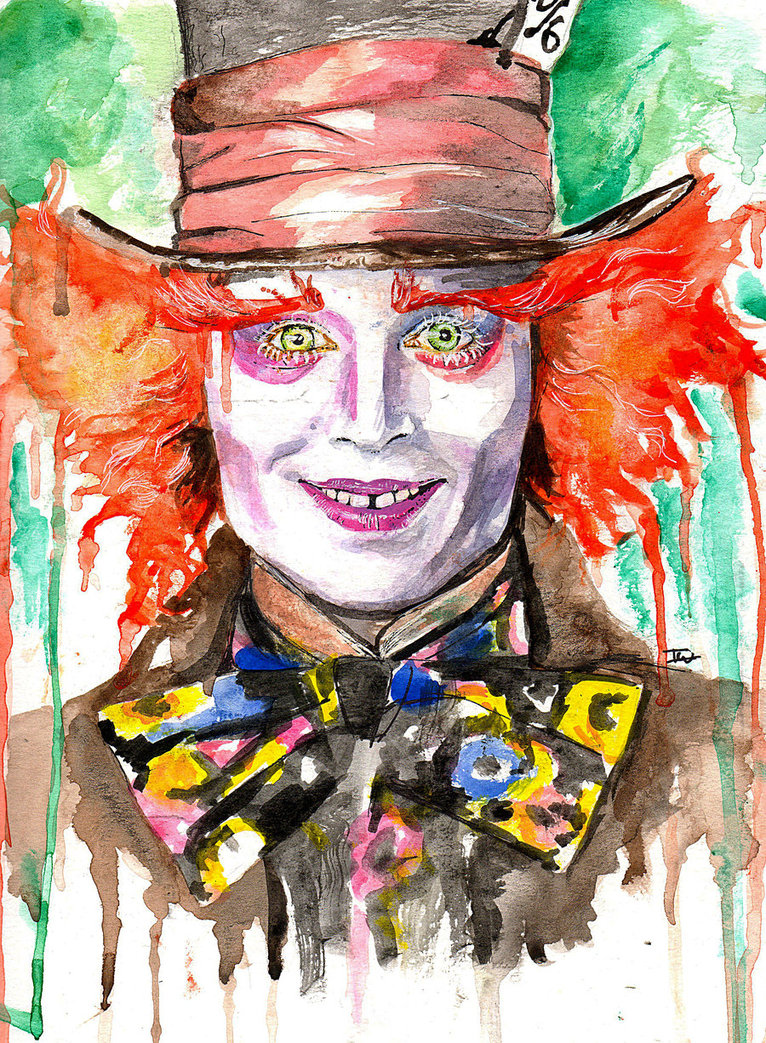 766x1043 The Mad Hatter By Isabellewallgren