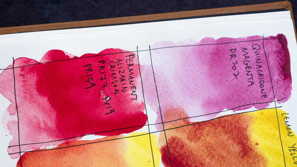 990x557 Quinacridone Magenta Vs Permanent Alizarin Crimson (Daniel Smith
