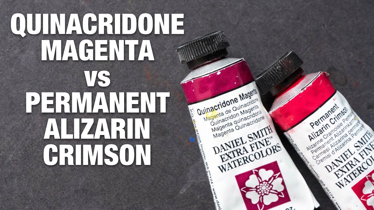 1280x720 Quinacridone Magenta Vs Permanent Alizarin Crimson