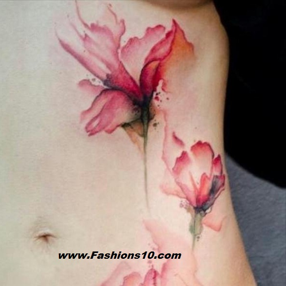 588x588 Images Of Magnolia Watercolor Tattoo