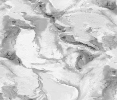 470x403 Carerra Marble Watercolor Fabric By Willowlanetextiles On