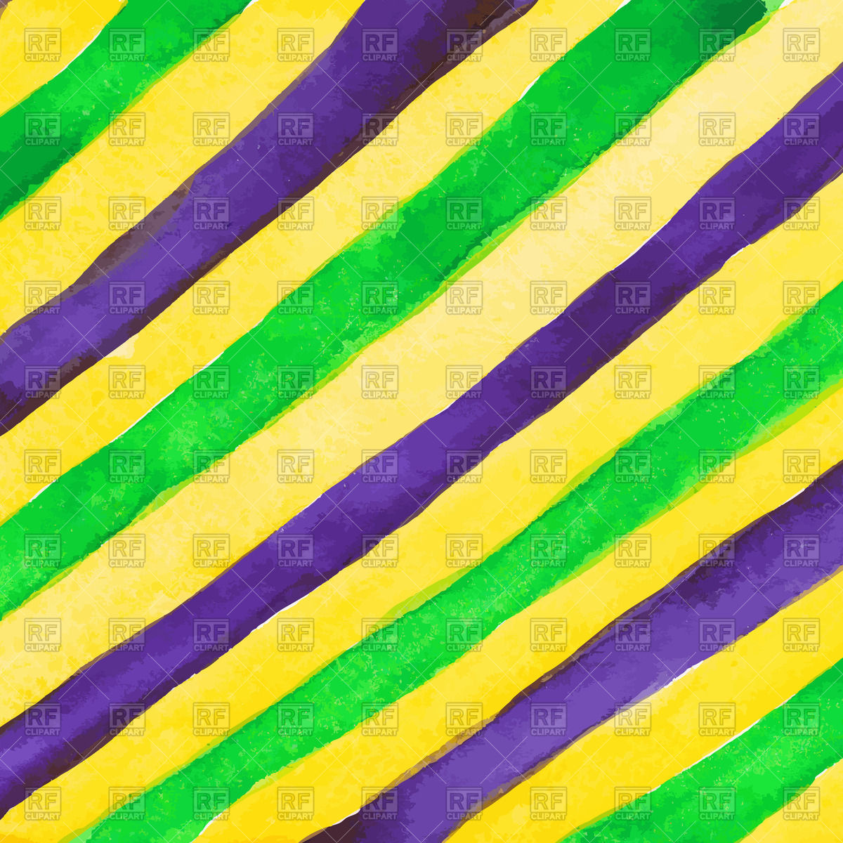 1200x1200 Watercolor Painted Diagonal Striped Background For Mardi Gras
