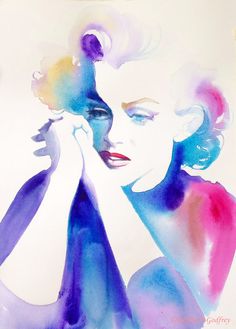 236x329 54 Best Marilyn Watercolor Images Marilyn Monroe