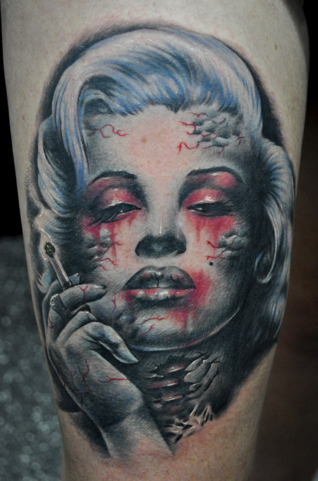 1272x1920 Marilyn Monroe Tattoos