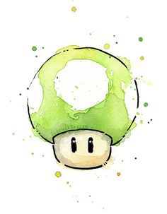 Mario Watercolor