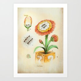 264x264 Mario Watercolor Art Prints Society6
