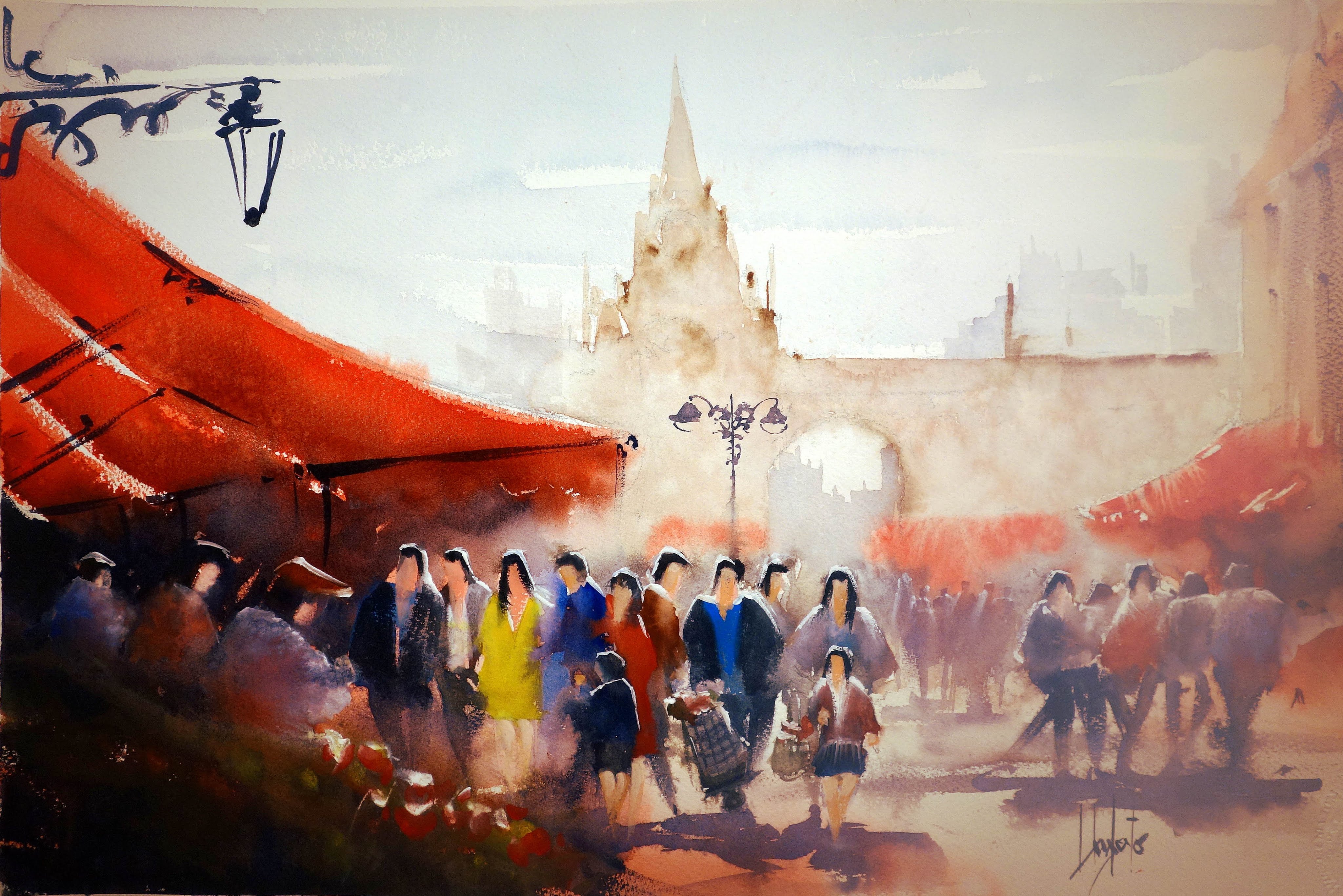 4096x2733 Market Day