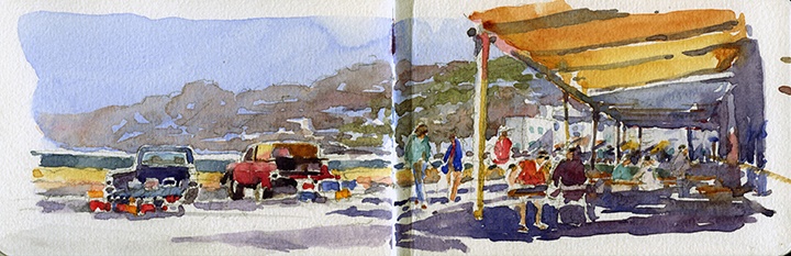 720x233 Watercolor Paintings By Chuch Albanese