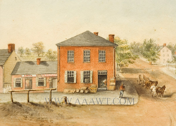 600x430 Sharpsburg Maryland, Watercolor, Feature1046