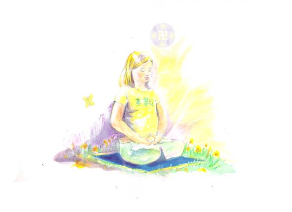 600x436 Watercolor Meditation By Wattanabo