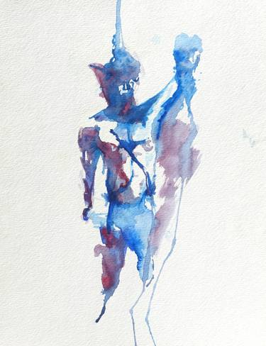 375x488 Perseus With The Head Of Medusa Drawing By Guillermo Wright