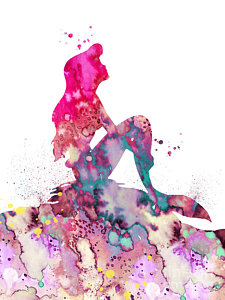 225x300 Baby Mermaid Paintings Fine Art America