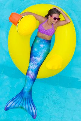 266x399 Watercolor Waves Mermaid Tail Fin Fun Mermaids!
