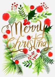 190x266 Image Result For Merry Christmas Watercolor Cards