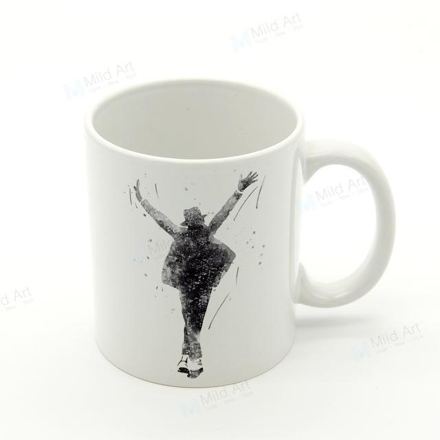 640x640 Watercolor Superstar Michael Jackson Mj Dance Figure Pop Music