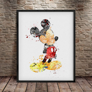 354x354 Shop Mickey Mouse Wall Art On Wanelo