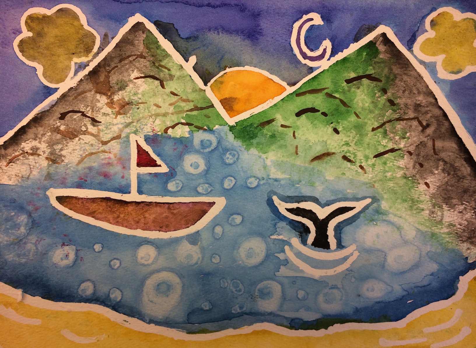 1632x1196 Middle School Watercolor Paintings Seward City News