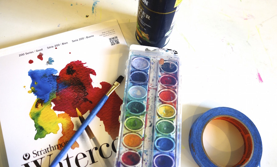 900x542 Pixelated Painting A Watercolor Minecraft Creeper The St{Art