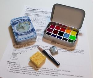 300x250 Mini Watercolor Palette