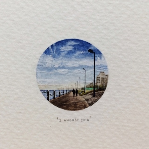 600x600 Postcards For Miniature Watercolor Paintings By Lorraine