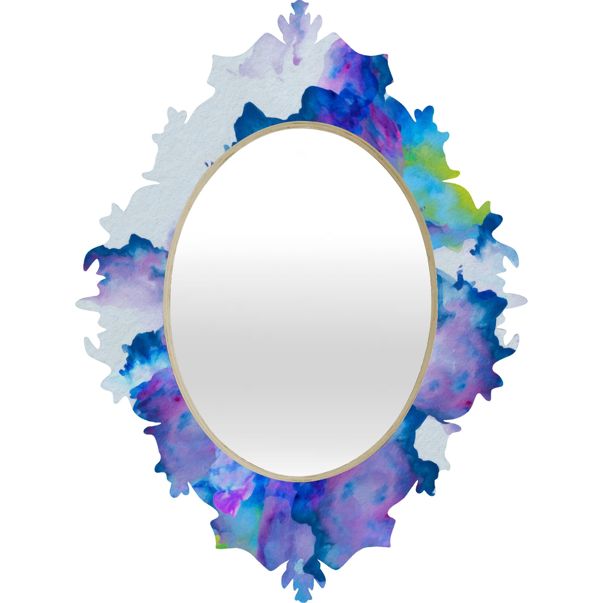 2000x2000 Watercolor Love 2 Baroque Mirror Viviana Gonzalez