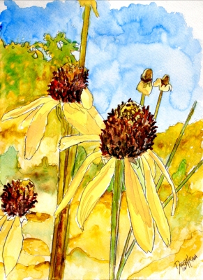 291x400 Flower Watercolor Paintings And Art Prints