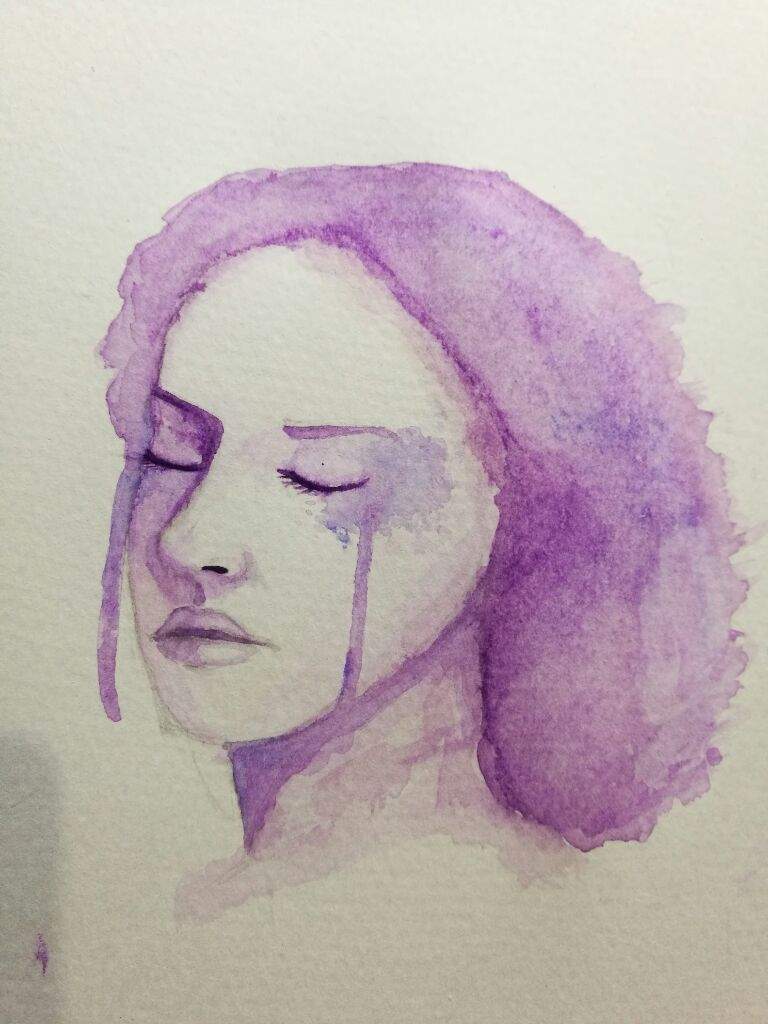 768x1024 Monochromatic Watercolour Art Amino