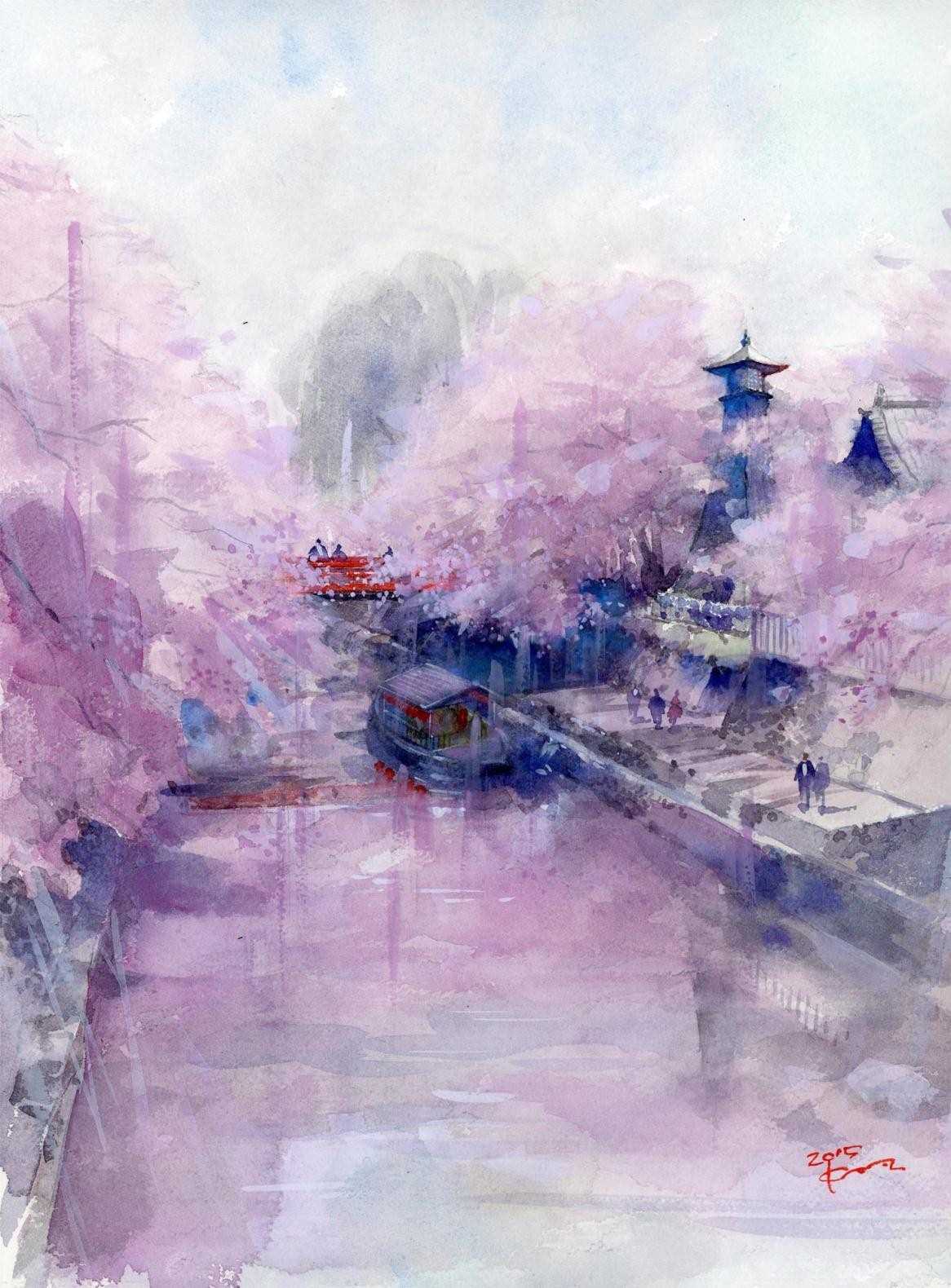 1166x1580 Over The Calm Sea Original Landscape Oilrhetsycom Pin By Artist