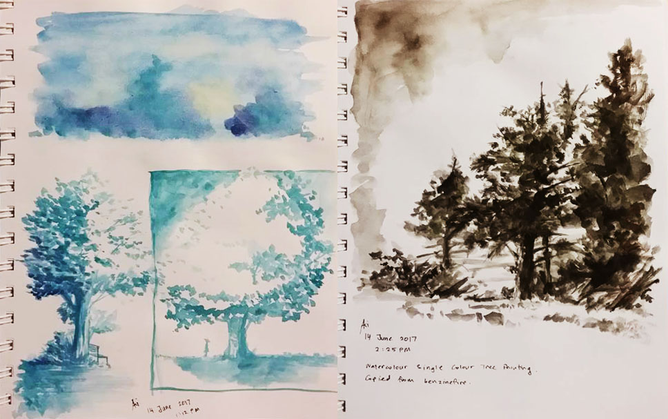 968x607 6 Ways I Overcame My Fear Of Watercolour Painting Sierralisse