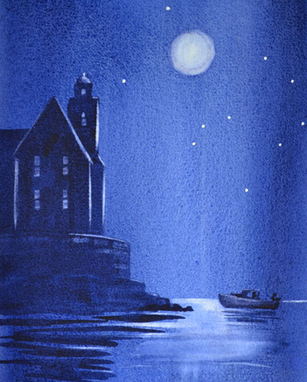 442x550 Improve Watercolor Paintings With Graduated Washes