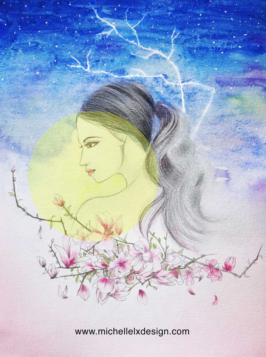 1013x1359 In The Moonlight.