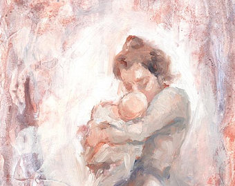 340x270 Mother And Child Art Etsy