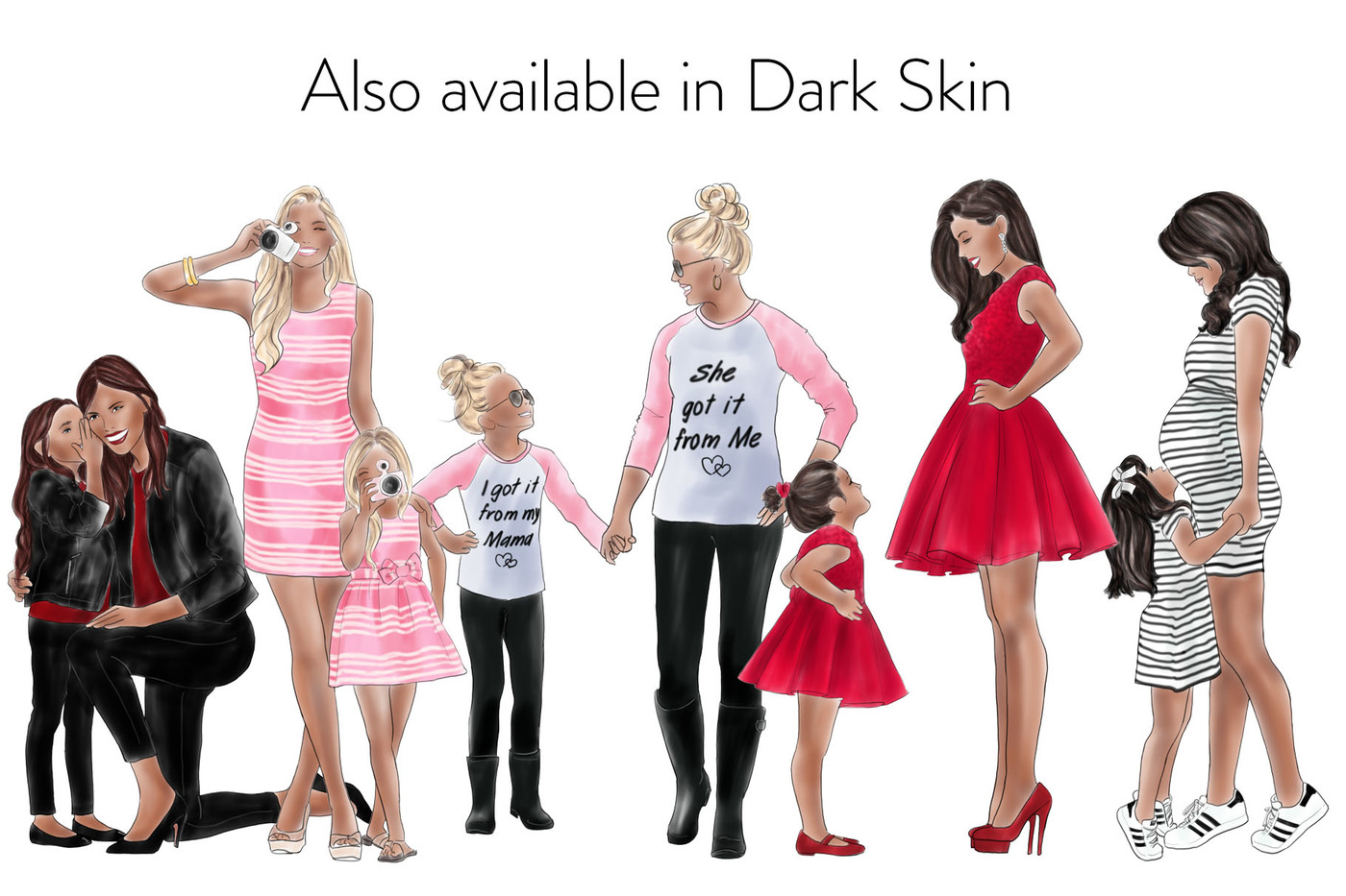 1400x933 Watercolor Fashion Clipart