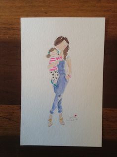 236x316 Custom Watercolor Portraits