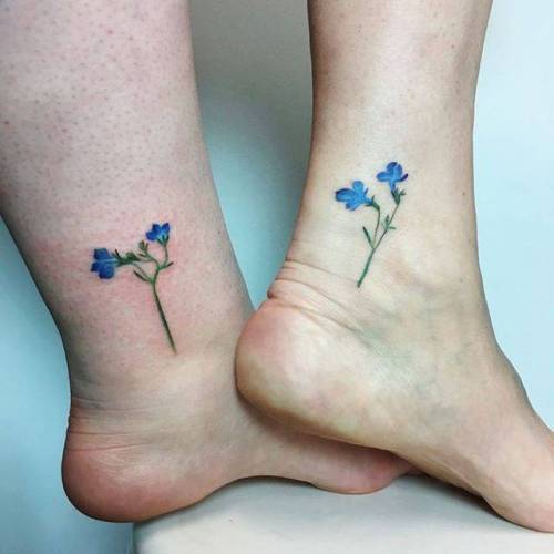 500x500 Tattoo Tagged With Flower, Small, Mother Daughter, Family