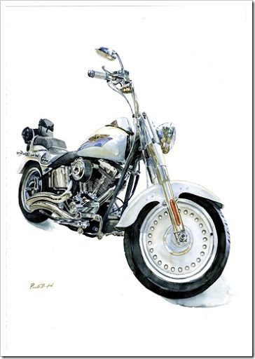 364x512 Paul Buford Vintage Watercolor Paintings Of Antique Cars And