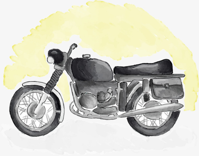 650x508 Vector Drawing Motorcycle, Motorcycle, Motorcycle Watercolor, Hand
