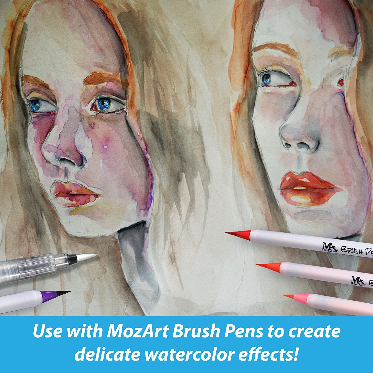 1500x1500 Komorebi Japanese Watercolor Paint Set