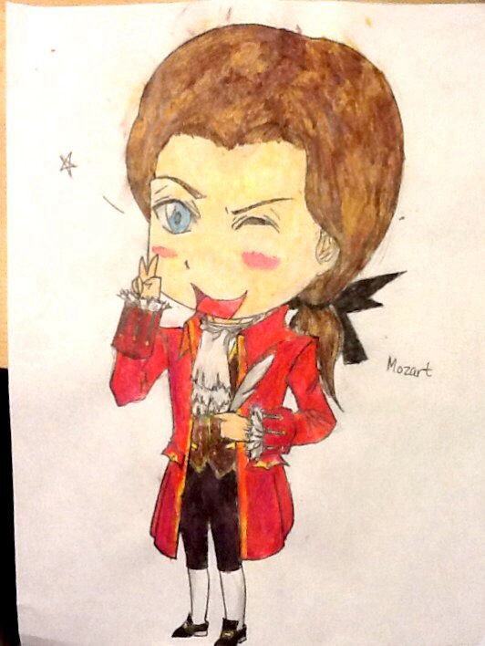 532x708 Sd Mozart Watercolor By Hellomynameismozart