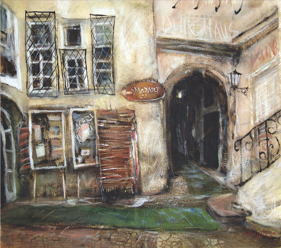 972x860 The Home Of Mozart Watercolor And Gouache Awarded