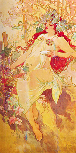 250x500 Alphonse Mucha Posters