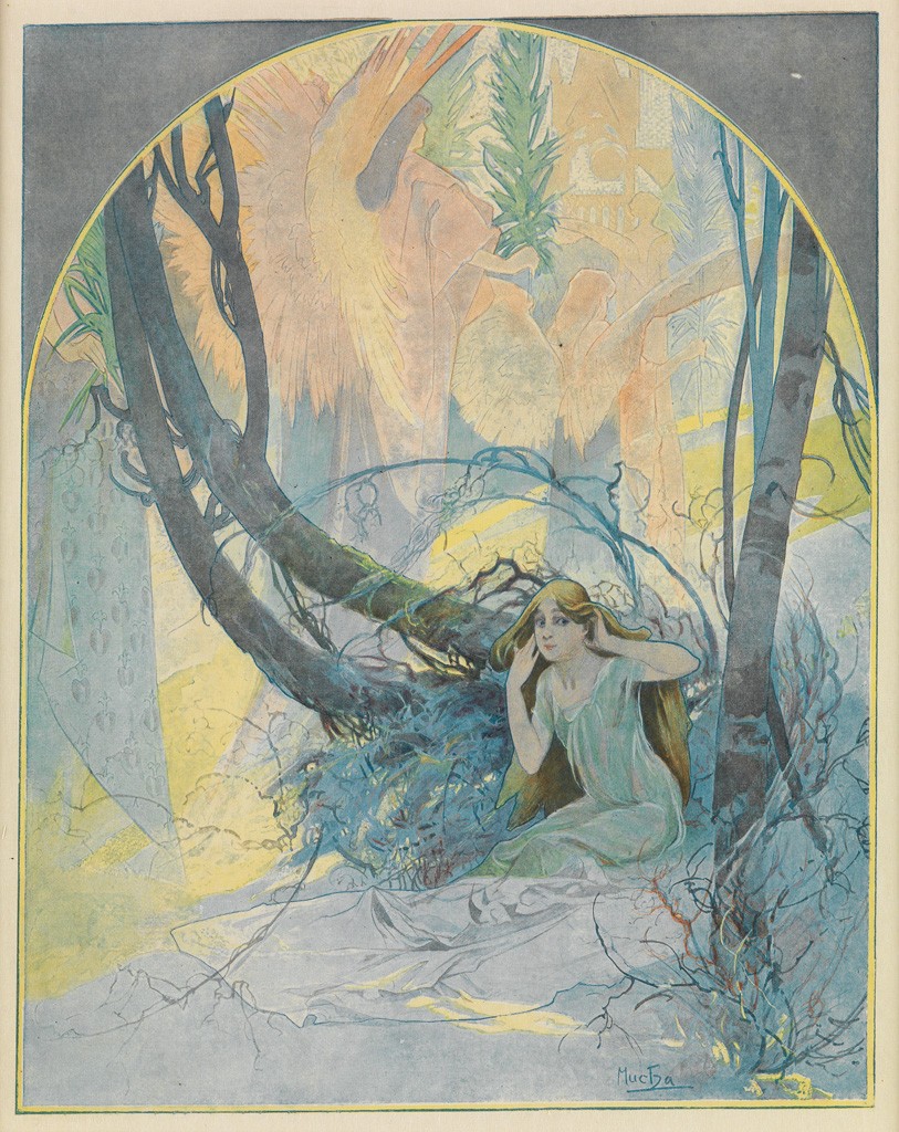 813x1024 Alphonse Mucha Behind The Magic