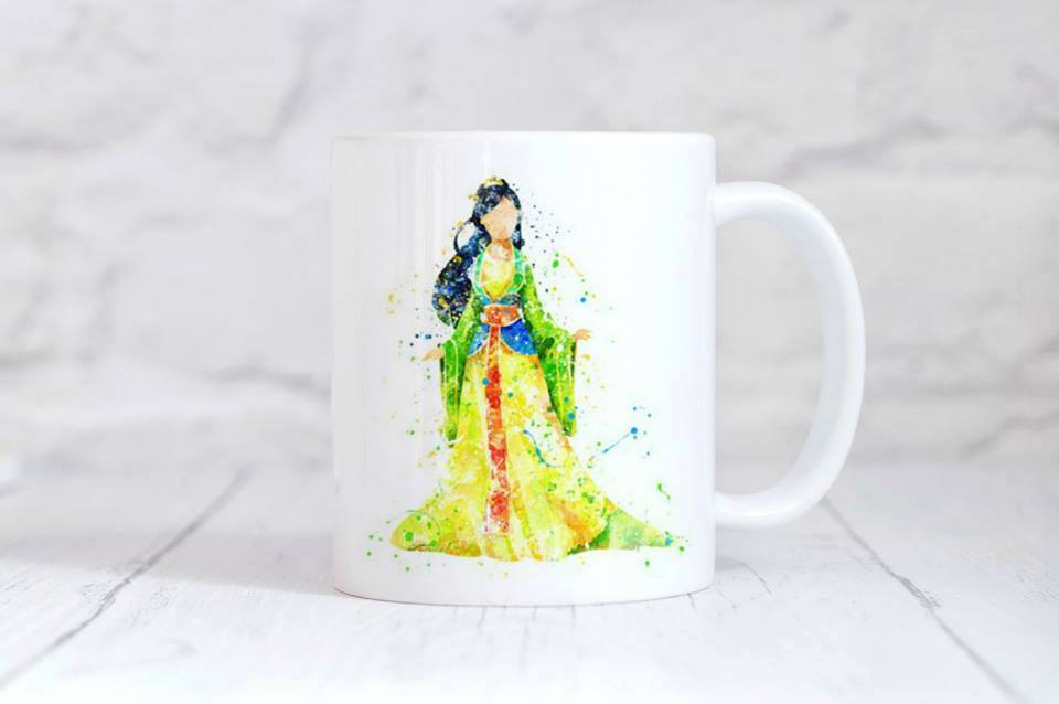 960x638 Mulan Watercolor Coffee Mug Simply Crafty