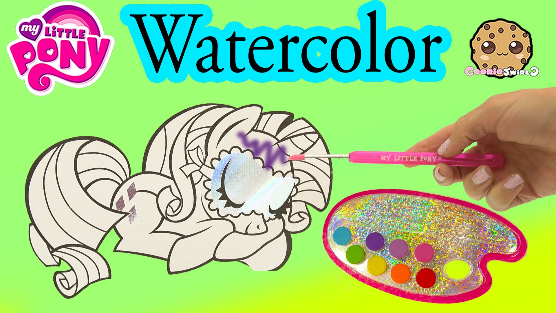 1920x1080 My Little Pony Paintfolio Watercolor Mlp Water Color Paint Art