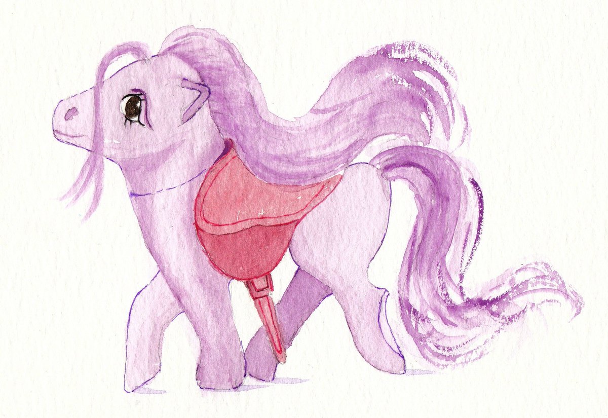 1200x825 Janet Purves On Twitter My Little Pony Watercolor Card, Girls
