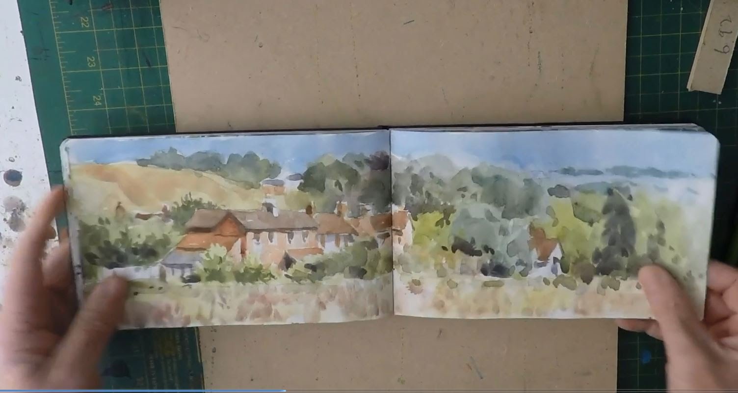 1504x801 My Sketch Book Watercolours