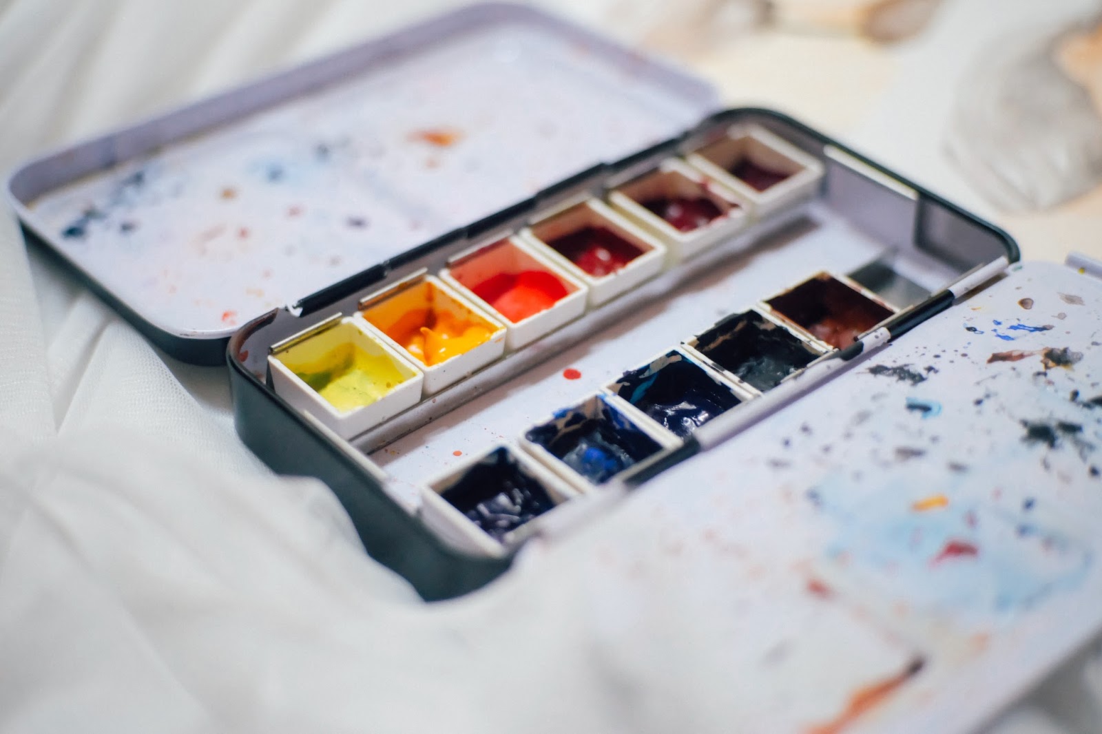 1600x1066 My Watercolor Materials