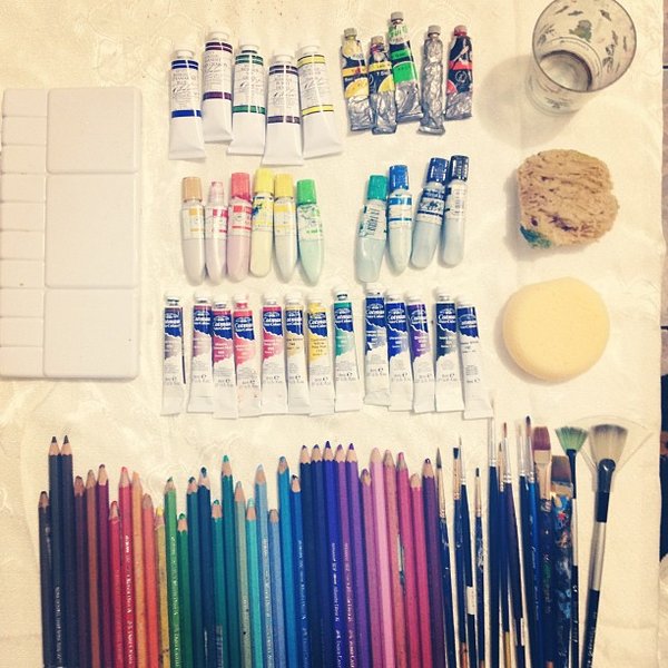600x600 My Watercolor Set By Avindas