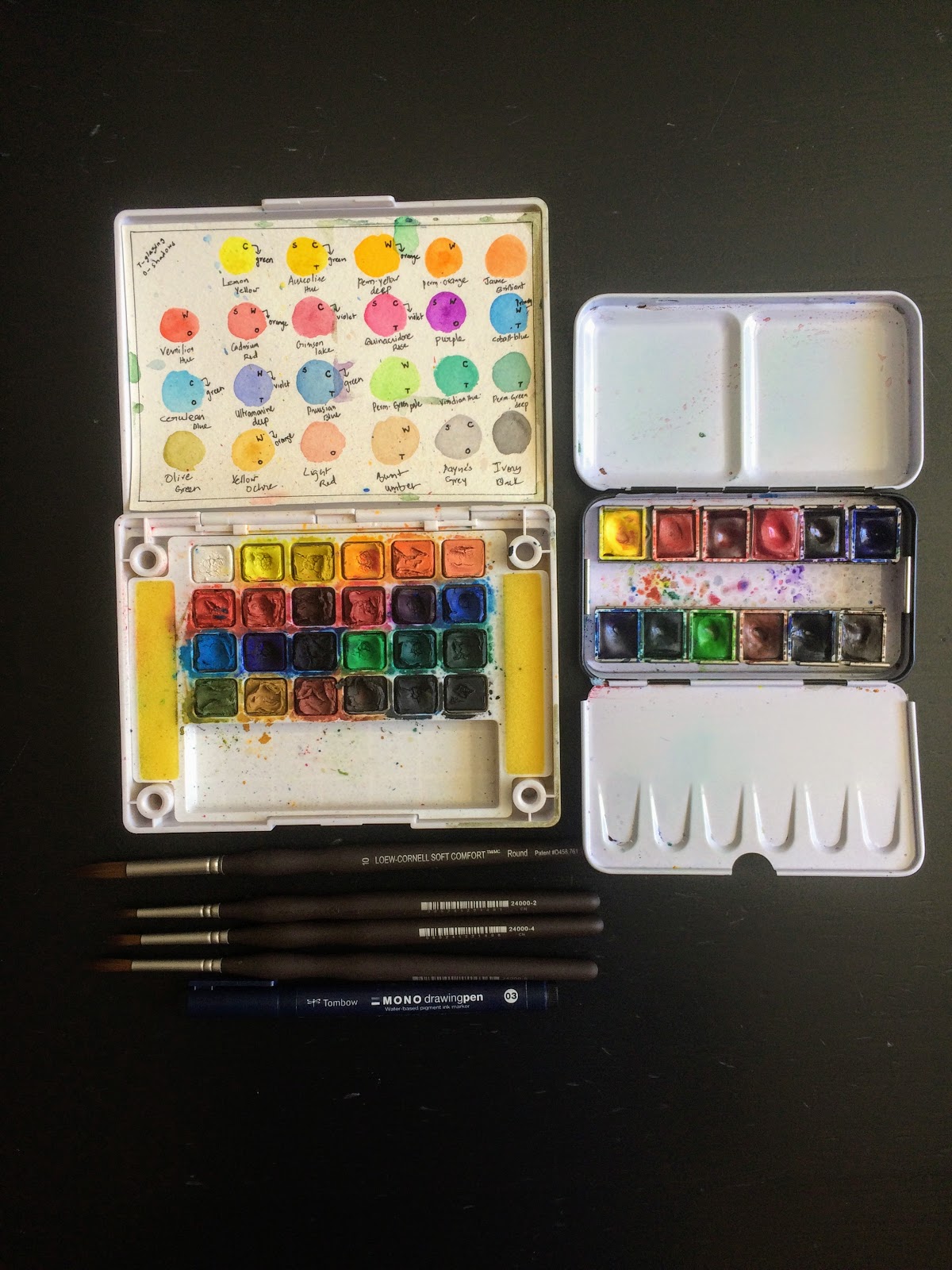 1200x1600 365 Days Of Siri My Watercolor Supplies (Old And New)